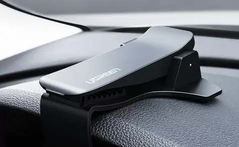 Автодержатель Ugreen Dashboard Phone Holder LP136, серый