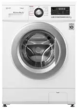 Maşină de spălat rufe LG F12M7NDS1, alb
