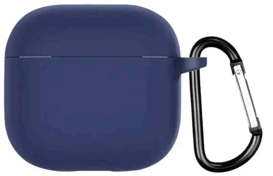 Husă pentru căști Helment Case Silicone Airpods 4 (AIRPOD4DB), albastru