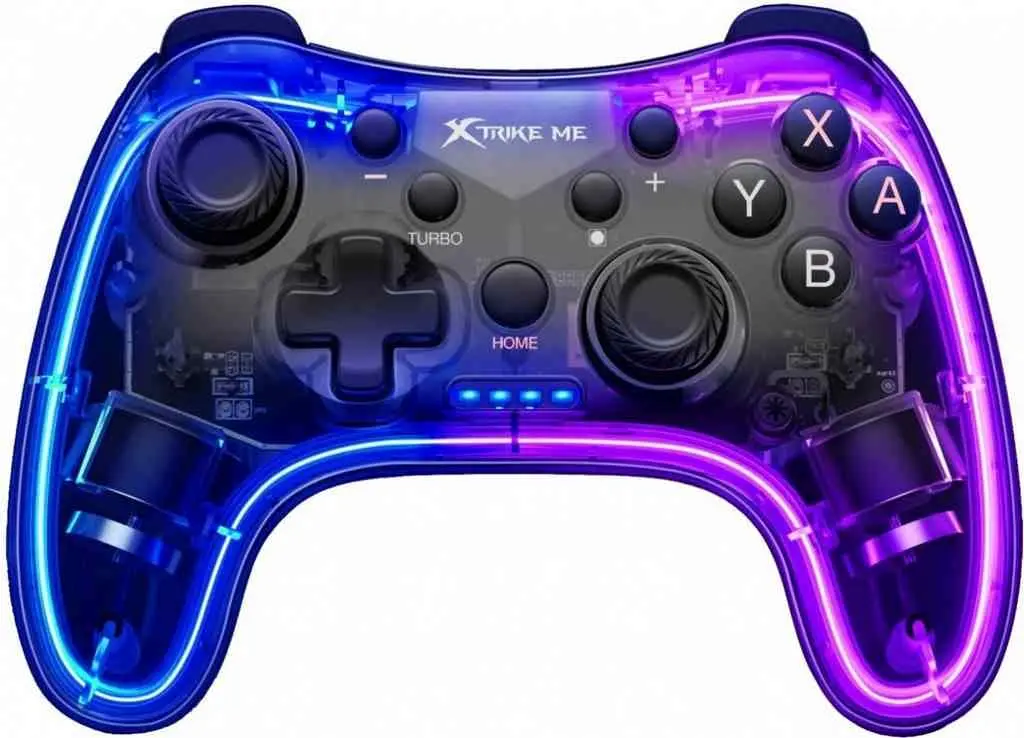 Gamepad Xtrike Me GP-52, transparent