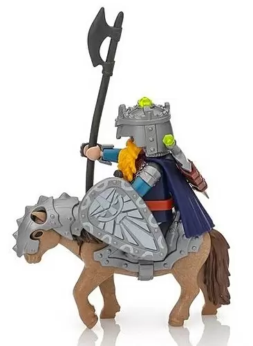 Set jucării Playmobil Dwarf Fighter with Pony