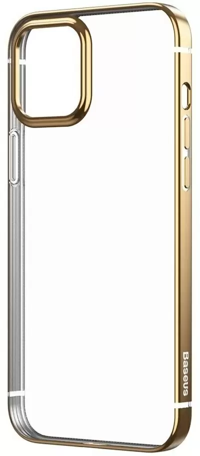 Чехол Baseus Shining Case for iPhone 12, золотой