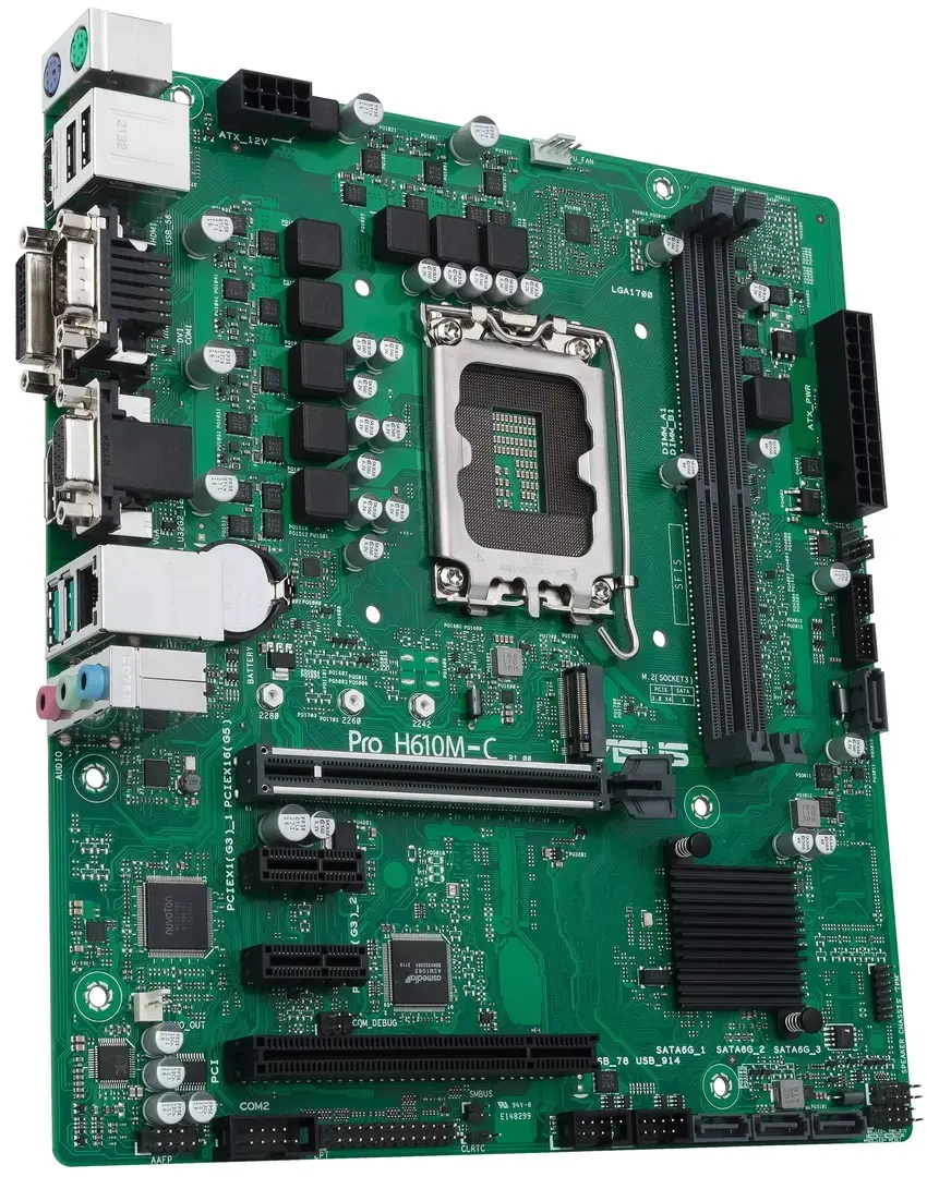 Placă de bază Asus Pro H610M-C-CSM
