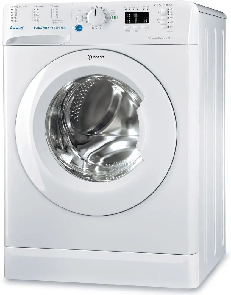 Maşină de spălat rufe Indesit BWSA 61253 W, alb