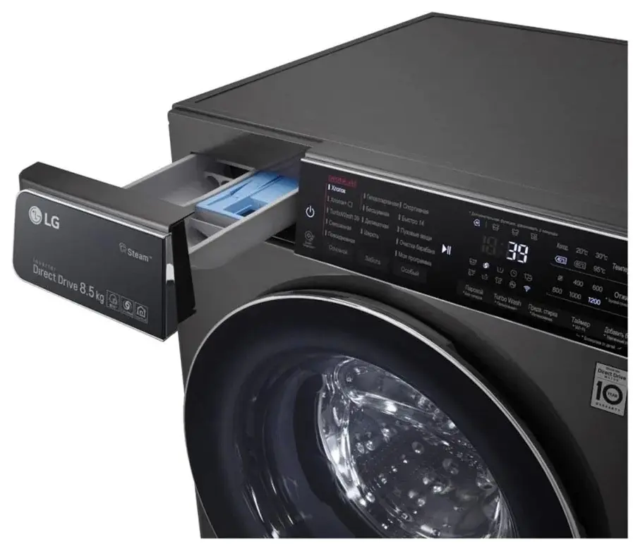 Стиральная машина LG F2T9GW9P, черный