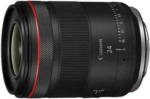 Obiectiv Canon RF 24mm f/1.4 L VCM, negru