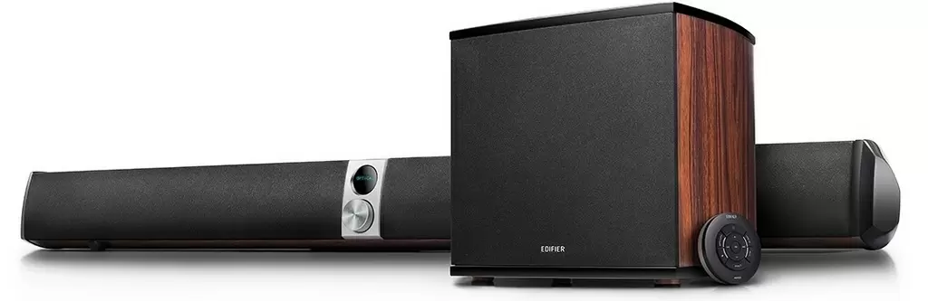 Soundbar Edifier S70DB, lemn/negru