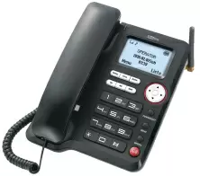 Проводной телефон Maxcom MM29DHS, черный