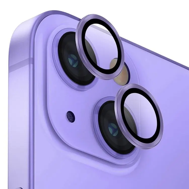 Защитное стекло для камеры Uniq Lens Protection Camera for iPhone 14/14 Plus Liliac