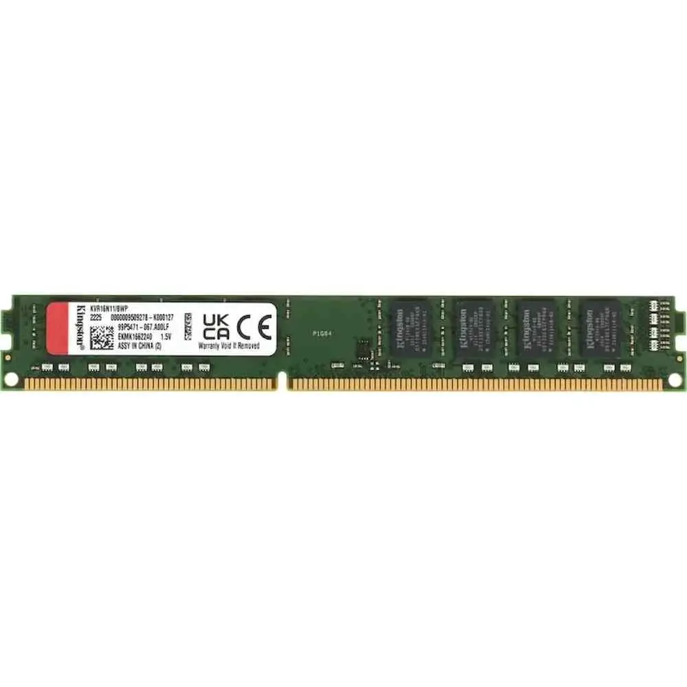 Оперативная память Kingston ValueRAM 8GB DDR3- 1600MHz, CL11, 1.5V