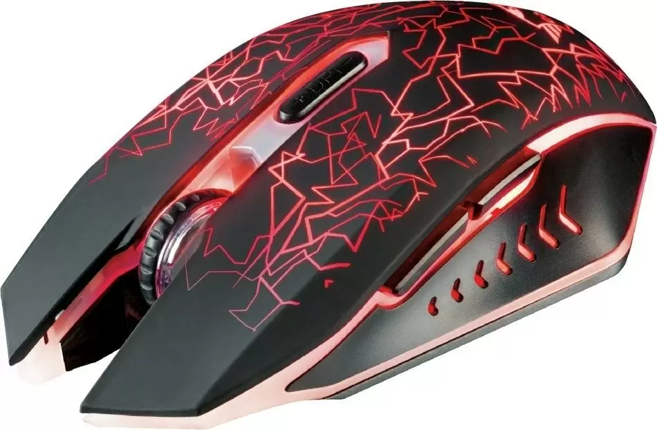 Mouse Trust GXT 107 Izza, negru