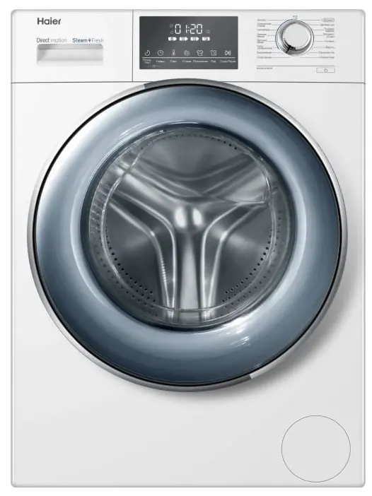 Стиральная машина Haier HW100-B14876, белый на tehnoparc.md Стиральная машина Haier HW100-B14876, белый