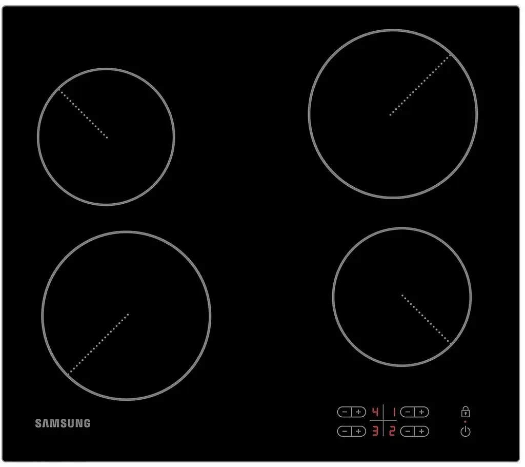 Электрическая панель Samsung NZ64T3506AK, черный