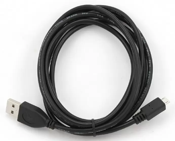 USB Кабель Gembird CCP-mUSB2-AMBM-6, черный
