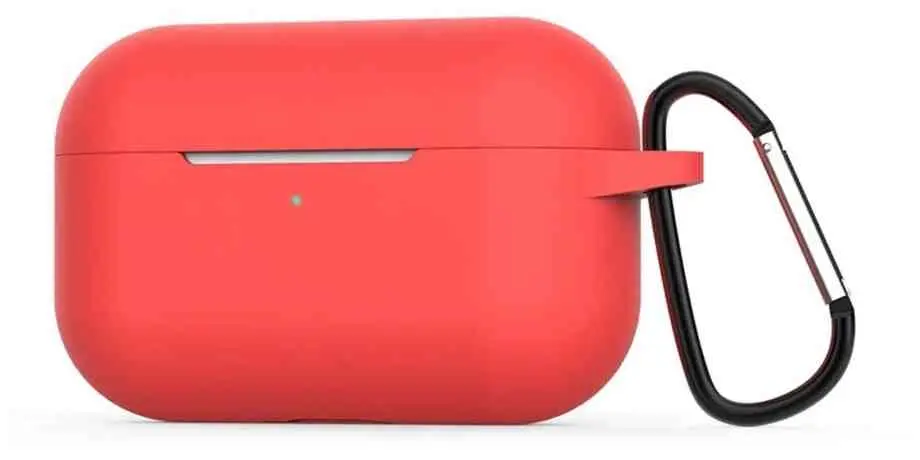 Husă pentru căști Helment Case Silicone Airpods Pro 2 (AIRPODPR2RR), roșu