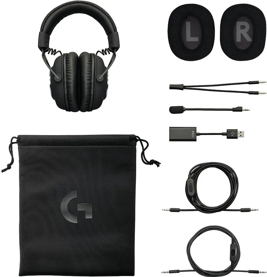 Căşti Logitech Gaming G Pro X, negru