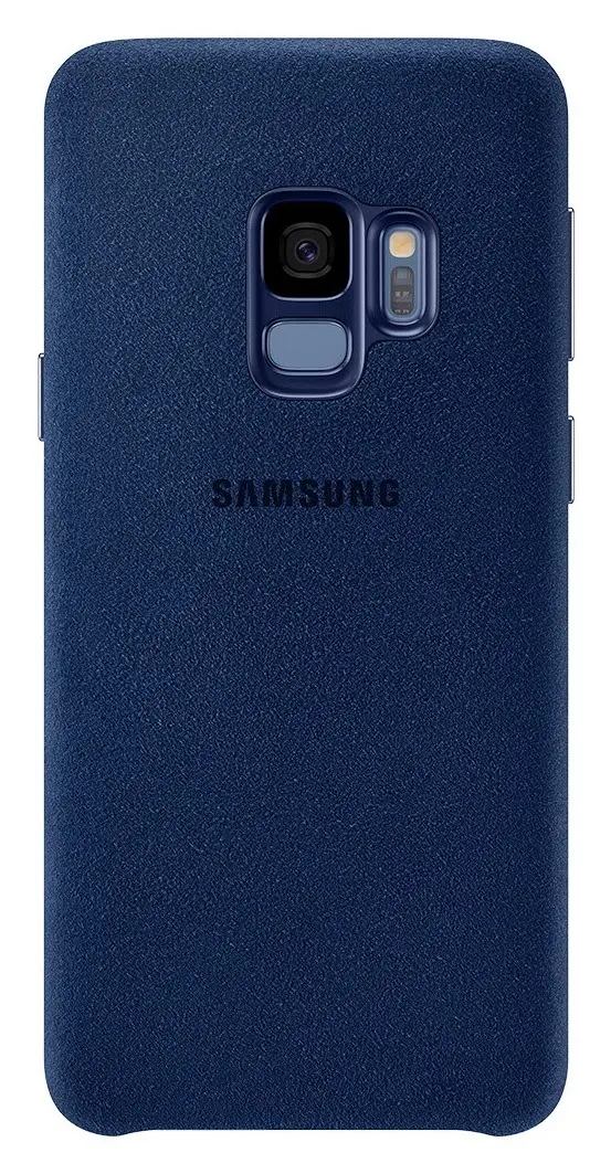 Чехол Samsung Alcantara Cover Galaxy S9, синий