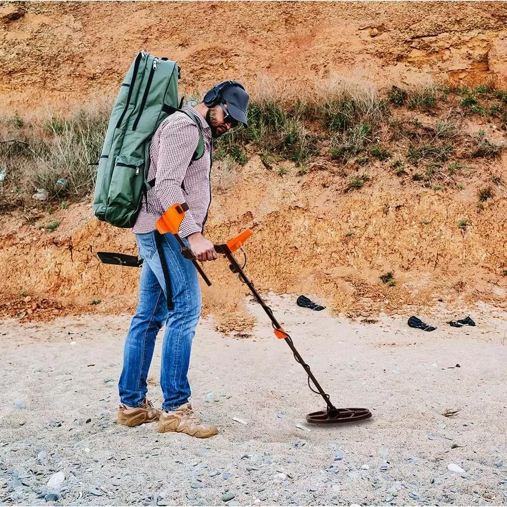 Detector de metale Cobra Tector Rush, portocaliu/negru