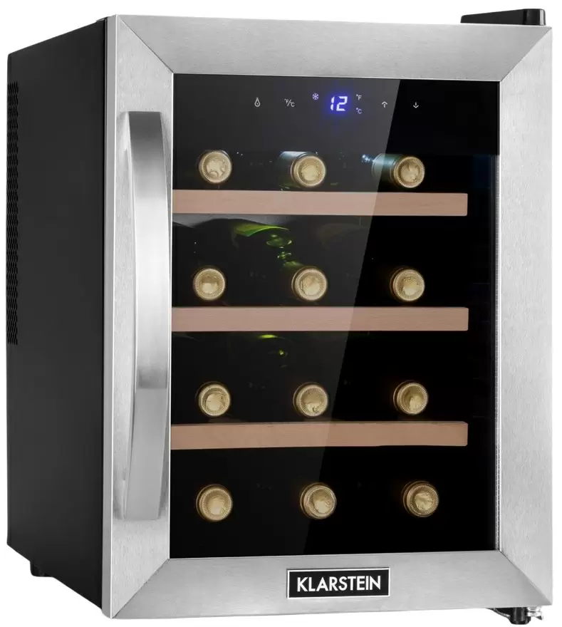 Dulap pentru vin Klarstein Reserva 12 Uno 10035859, negru