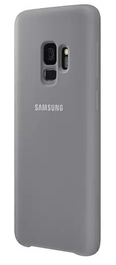 Чехол Samsung Silicone Cover Galaxy S9, серый