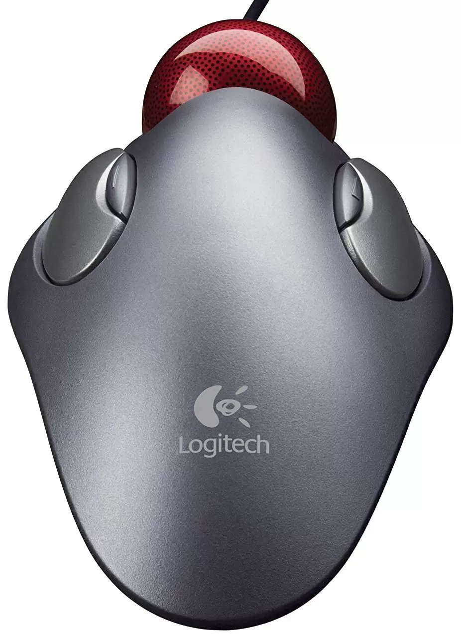 Trackball Logitech TrackMan Marble, gri