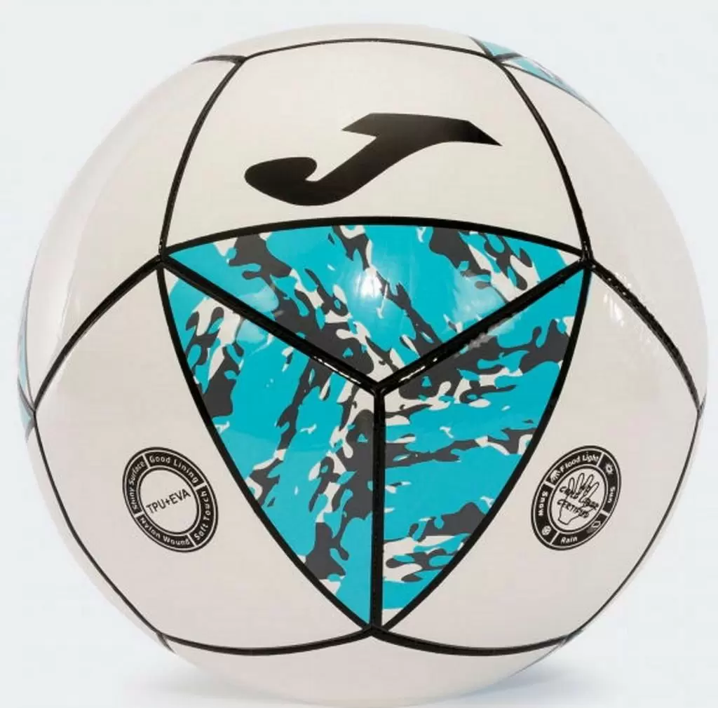 Мяч футбольный Joma Challenge II N.5, белый/синий