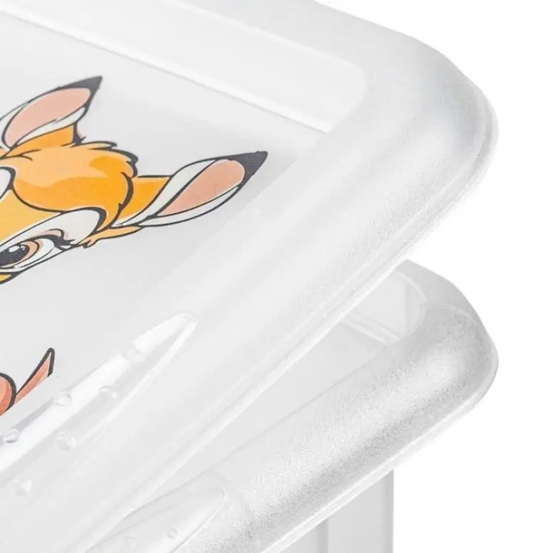 Container pentru jucării Keeeper Bambi 24L, transparent