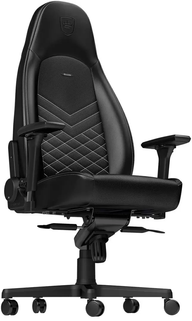 Компьютерное кресло Noblechairs NBL-ICN-PU-BPW, черный/белый