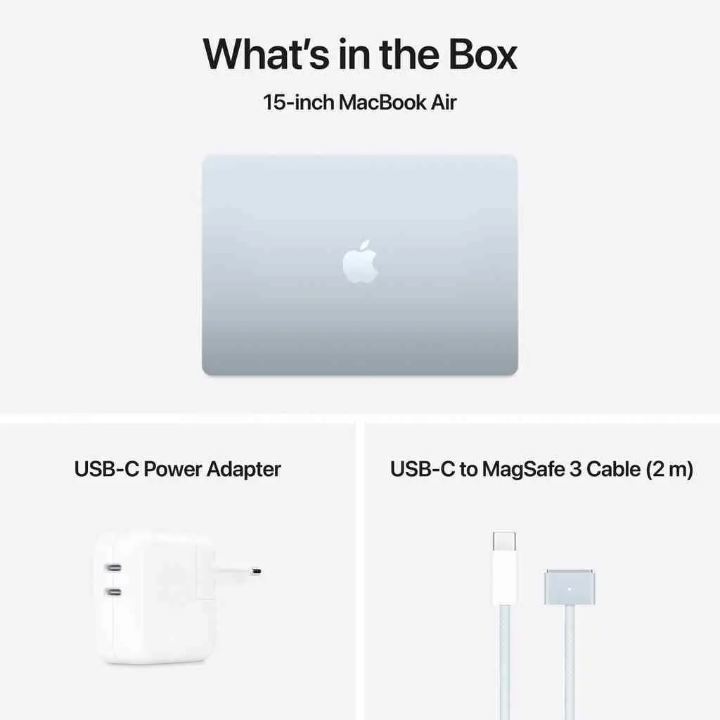 Ноутбук Apple MacBook Air MC7C4RU/A (15.3"/M4/16GB/512GB), серебристый