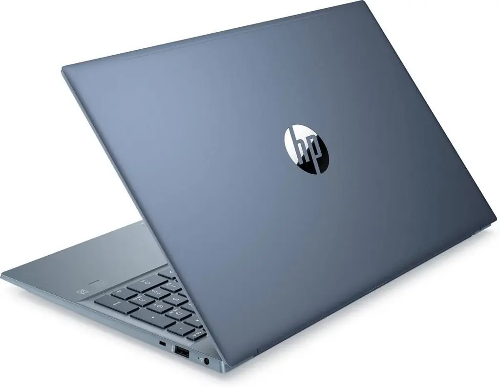 Laptop HP Pavilion 15-eh1035ur (15.6"/FHD/Ryzen 7 5700U/16GB/512GB/AMD Radeon), albastru