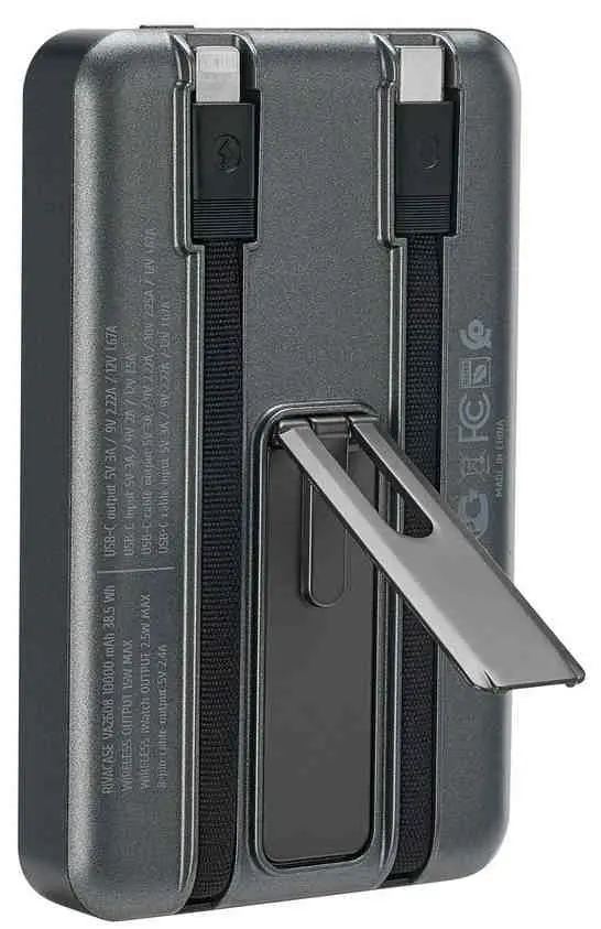Внешний аккумулятор Rivacase VA2608 10000 mAh, черный