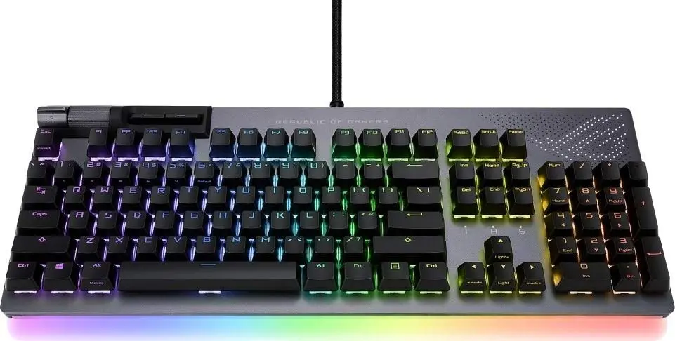 Tastatură Asus ROG Strix Flare II Gunmetal, negru