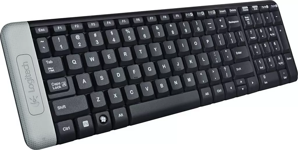 Клавиатура Logitech Wireless Keyboard K230, черный