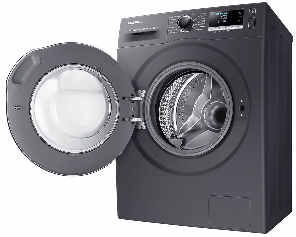 Стиральная машина Samsung WW80J62E0DX/CE, серый