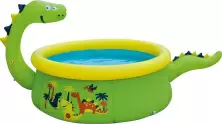 Детские бассейн с фонтаном SunClub Dinosaur 3D Spray, зеленый