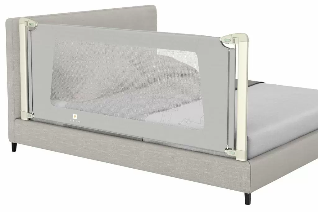 Защитный барьер для кроватки Costway BB5647 200см, серый