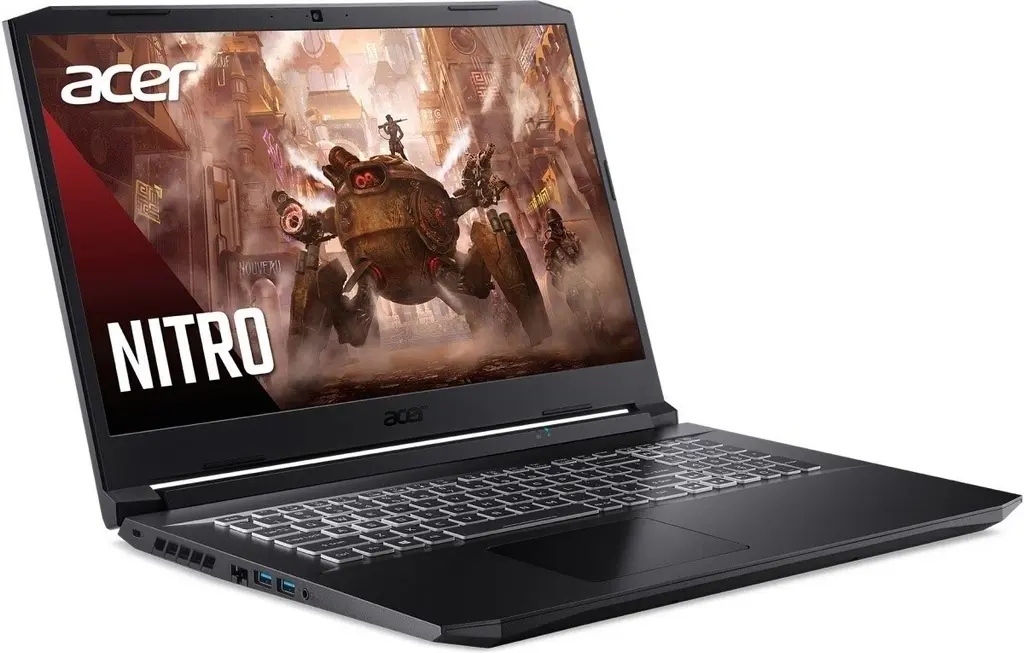 Laptop Acer Nitro AN517-41 (17.3"/FHD/Ryzen 5 5600H/8GB/512GB/GeForce RTX3060 6GB GDDR6), negru pe tehnoparc.md Laptop Acer Nitro AN517-41 (17.3"/FHD/Ryzen 5 5600H/8GB/512GB/GeForce RTX3060 6GB GDDR6), negru