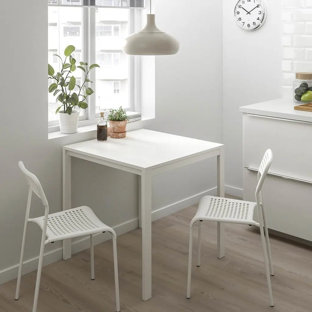 Scaun IKEA Adde, alb