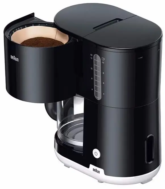 Cafetieră electrică Braun KF1100 BK, negru