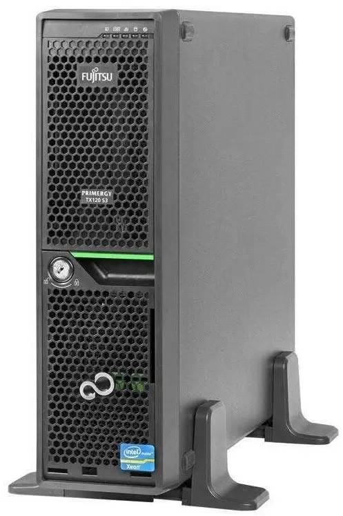 Сервер Fujitsu Primegry TX120 S3p LFF (E3-1220v2/8GB/2x500GB), черный