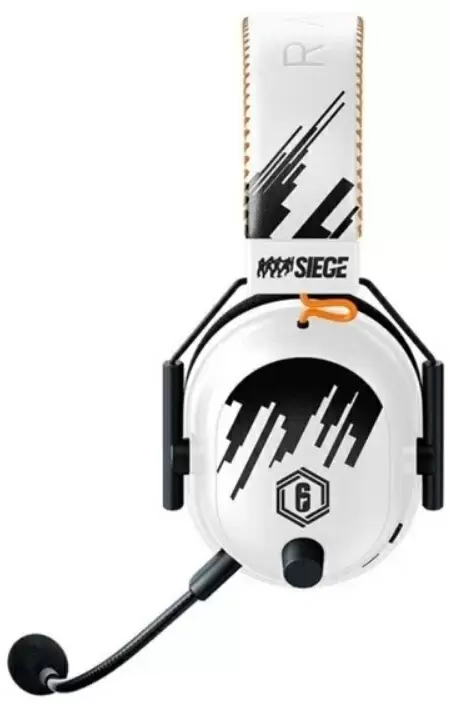 Наушники Razer BlackShark V2 Pro Rainbow Six Edition, белый/черный