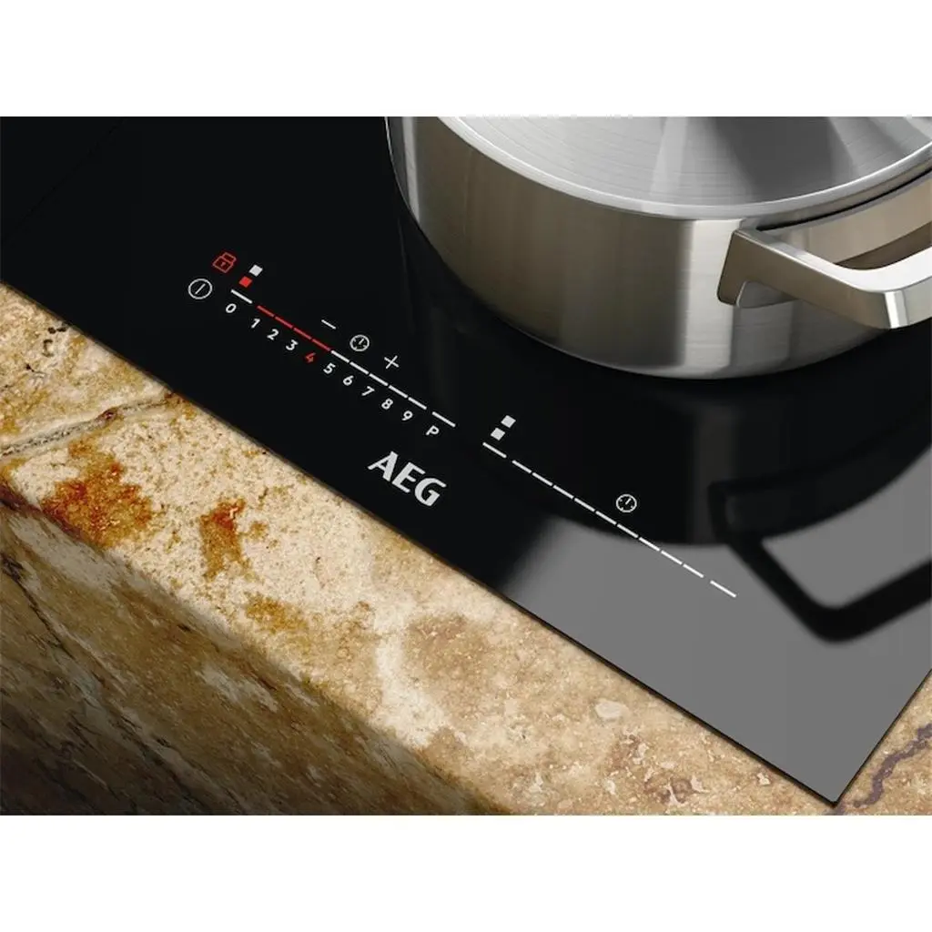 Plită incorporabilă cu inducție AEG IKE42640KB, negru