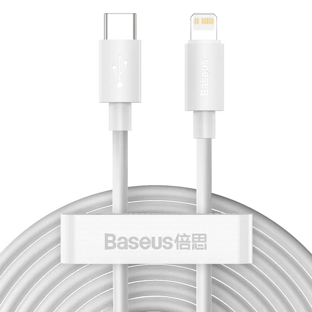 USB Кабель Baseus TZCATLZJ-02, белый
