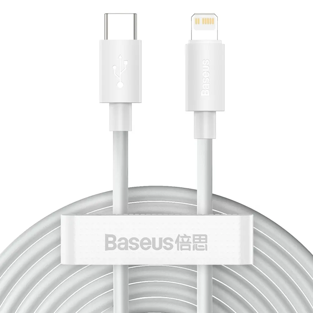 Cablu USB Baseus TZCATLZJ-02, alb pe tehnoparc.md Cablu USB Baseus TZCATLZJ-02, alb