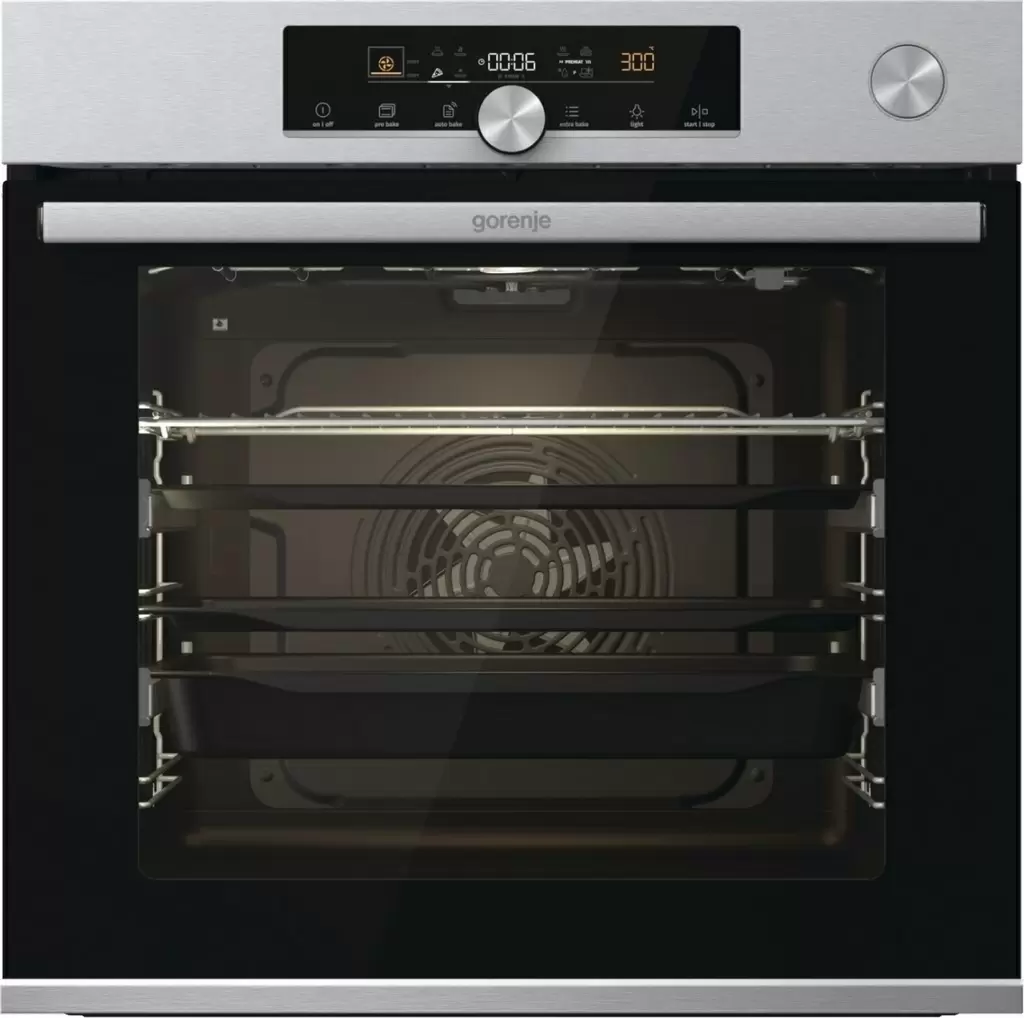 Электрический духовой шкаф Gorenje BSA 6747 A04X, нержавеющая сталь