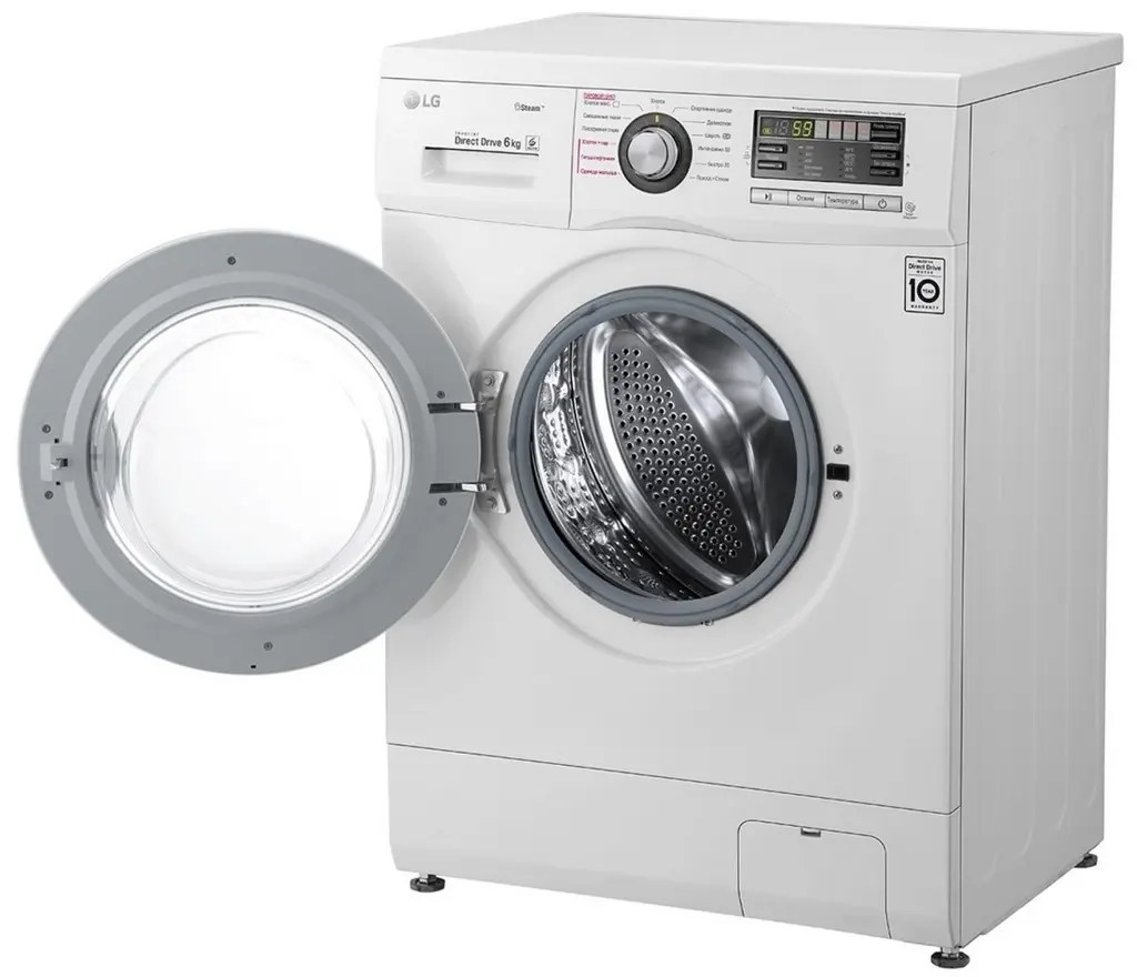 Maşină de spălat rufe LG F12M7NDS1, alb