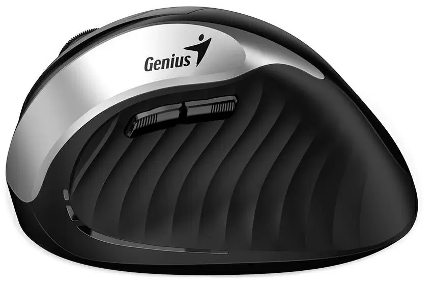 Мышка Genius Ergo 8250S, черный/серебристый