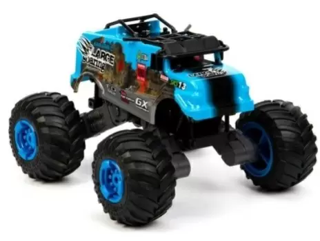 Радиоуправляемая игрушка Crazon Oversize Wheel Cross-Road (333-19165B), синий