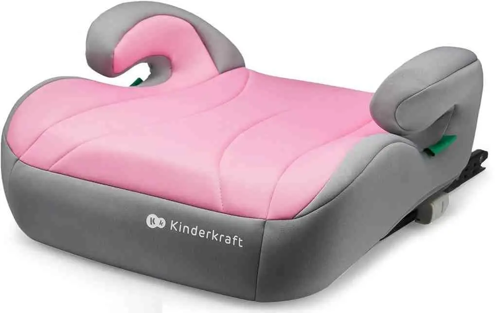 Детское автокресло-бустер KinderKraft I-Boost i-Size, розовый