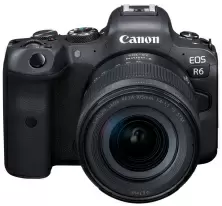 Aparat foto Canon EOS R6 Mark II + 24-105 f/4.0-7.1 IS STM, negru